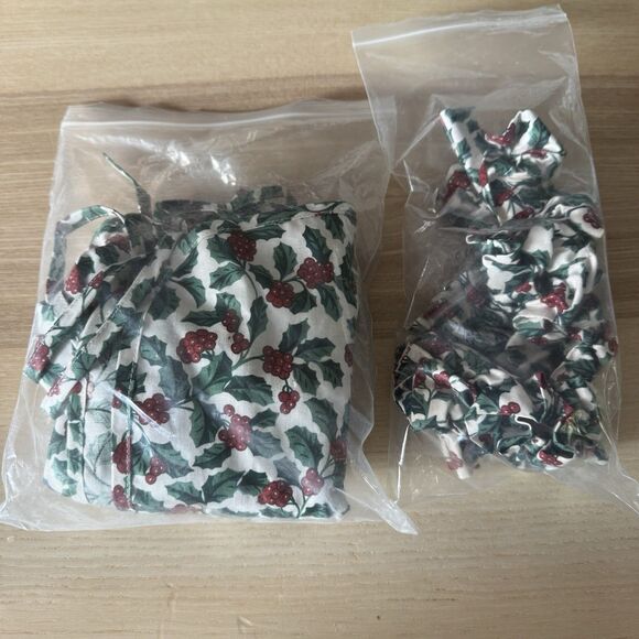 Longaberger 1994 Bread Basket W/ Liner, Protector, Bread Divider & Apron NEW - Picture 7 of 7